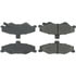Centric 301.07500 Disc Brake Pad Set Centric Premium Ceramic Brake Pads with Shims and Hardware