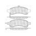 Centric 500.11690 Disc Brake Pad Set PQ PRO Disc Brake Pads with Hardware