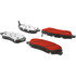 Centric 500.12020 Disc Brake Pad Set PQ PRO Disc Brake Pads with Hardware
