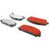 Centric 500.12860 Disc Brake Pad Set PQ PRO Disc Brake Pads with Hardware