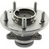 406.51006 by CENTRIC - Centric Premium Hub and Bearing Assembly; With ABS Tone Ring