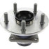 407.44015 by CENTRIC - Centric Premium Hub and Bearing Assembly; With Integral ABS