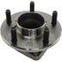 407.62004 by CENTRIC - Centric Premium Hub and Bearing Assembly; With Integral ABS