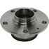 Centric 405.33004 Wheel Bearing and Hub Assembly Centric Premium Hub and Bearing Assembly; With ABS