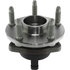 407.62013E by CENTRIC - C-Tek Standard Hub and Bearing Assembly; With Integral ABS