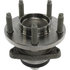 407.61006 by CENTRIC - Centric Premium Hub and Bearing Assembly; With Integral ABS