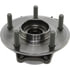 402.63004 by CENTRIC - Centric Premium Hub and Bearing Assembly; With Integral ABS