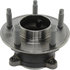 406.62004 by CENTRIC - Centric Premium Hub and Bearing Assembly; With ABS