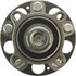 Centric 406.40017 Wheel Bearing and Hub Assembly Centric Premium Hub and Bearing Assembly; With ABS