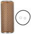 OX 121D by MAHLE - Oil Filter Element