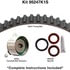 Dayco 95247K1S Engine Timing Belt Kit TIMING BELT KIT WITH SEALS, DAYCO