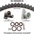 Dayco 95252K1S Engine Timing Belt Kit TIMING BELT KIT WITH SEALS, DAYCO