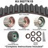 95277K1S by DAYCO - TIMING BELT KIT WITH SEALS, DAYCO