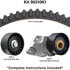 Dayco 95310K1 Engine Timing Belt Kit TIMING BELT KIT, DAYCO