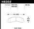 HB302P700 by HAWK FRICTION - BRAKE PADS FORD TRUCK