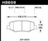 HB608Y630 by HAWK FRICTION - HP PLUS