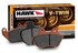 HMC5004 by HAWK FRICTION - METALLIC DISC BRAKE PADS