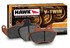 HMC5012 by HAWK FRICTION - METALLIC DISC BRAKE PADS