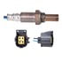 Denso 234 4116 Oxygen Sensor Oxygen Sensor 4 Wire, Direct Fit, Heated, Wire Length: 36.1