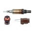 234-4322 by DENSO - Oxygen Sensor 4 Wire, Direct Fit, Heated, Wire Length: 33.86