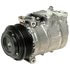 Denso 471-0461 COMPRESSOR, 7SBU16C, 6S PULLEY