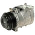 Denso 471-0461 COMPRESSOR, 7SBU16C, 6S PULLEY