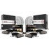 CRK7101 by POWERSTOP BRAKES - Genuine Geomet® Coated Rotor and Carbon-Fiber Ceramic Brake Pad Kit