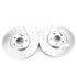 EBR1628XPR by POWERSTOP BRAKES - Evolution® Disc Brake Rotor - Performance, Drilled, Slotted and Plated