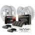 K15177DK by POWERSTOP BRAKES - Z23 Daily Driver Carbon-Ceramic Pads, Drilled + Slotted Rotors, Drum + Shoe Kit