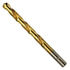Irwin Hanson 63913 13/64" Titanium Nitride Coated High Speed Steel Fractional Straight Shank Jobber Length Drill Bit