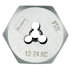 Irwin Hanson 9427 5/16" - 18 NC Hexagon Machine Screw Die, Carded