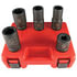 Chicago Pneumatic SS8205WS 1" Dr Wheel Service SAE & Metric Impact Socket Set, 5 Pc