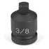2008PP by GREY PNEUMATIC - 1/2" Drive x 1/4" Square Male Pipe Plug Impact Socket