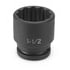 Grey Pneumatic 3142R Socket 3/4" Drive x 1-5/16" 12-Point Size, 2.2mm Length, Impact Socket, Type III Shape