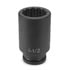 3126D by GREY PNEUMATIC - 3/4" Drive x 13/16" 12 Point Deep Impact Socket