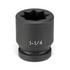 Grey Pneumatic 4548S 1" Drive x 1-1/2" Standard Impact Socket- 8 Point