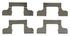 Wagner H5685 Disc Brake Hardware Kit Wagner H5685 Brake Disc Alignment Kit