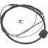BC124692 by WAGNER - Wagner BC124692 Brake Cable