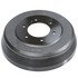 BD125106E by WAGNER - Wagner BD125106E Brake Drum
