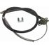 BC72939 by WAGNER - Wagner BC72939 Brake Cable