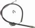 F101656 by WAGNER - BRAKE CABLE