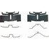 H15665 by WAGNER - Wagner H15665 Brake Disc Alignment Kit