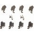 Wagner H5656 Disc Brake Hardware Kit Wagner H5656 Brake Disc Alignment Kit
