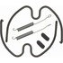 Wagner H7236 Drum Brake Hardware Kit Wagner H7236 Brake Combi Kit