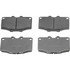 MX137 by WAGNER - Wagner ThermoQuiet MX137 Semi-Metallic Disc Brake Pad Set