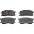 Wagner MX176 Disc Brake Pad Set Wagner ThermoQuiet MX176 Semi-Metallic Disc Brake Pad Set