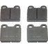 MX30A by WAGNER - Wagner ThermoQuiet MX30A Semi-Metallic Disc Brake Pad Set