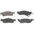 MX344A by WAGNER - Wagner ThermoQuiet MX344A Semi-Metallic Disc Brake Pad Set