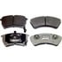 MX348 by WAGNER - Wagner ThermoQuiet MX348 Semi-Metallic Disc Brake Pad Set