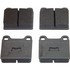 MX96 by WAGNER - Wagner ThermoQuiet MX96 Semi-Metallic Disc Brake Pad Set
